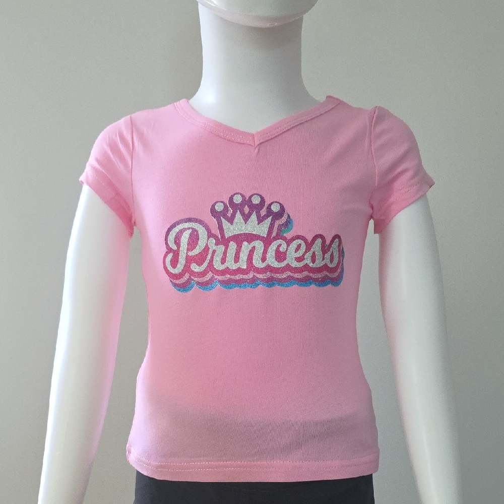 Pink Short Sleeve Tees with Graphic Design